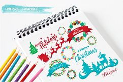 Happy Holidays  graphics and illustrations Product Image 3