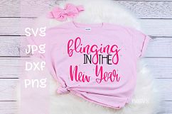 Blinging in the New Year, New years, SVG Product Image 1