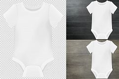 Baby bodysuit mockup. Product mockup. Product Image 2