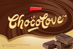 ChocoLove Script Product Image 1