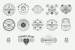 Vintage Gym Emblems Bundle Product Image 5