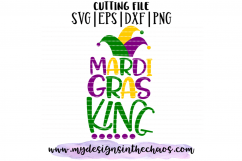 Mardi Gras SVG | Boy Mardi Gras SVG | Mardi Gras King SVG | Silhouette | Cricut | PNG SVG DXF Product Image 2