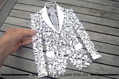 Groom Jacket SVG / DXF / EPS Files Product Image 3