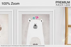 Kids Room &amp; Frame Mockup Product Image 14