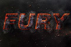 Magma Text Effect Photoshop Action Product Image 6