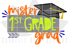 Mister 1st Grade Grad - Boy SVG Product Image 2