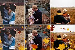 Falling Leaves PNG Overlays Product Image 3