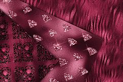 Burgundy Glam Digital Paper Product Image 2