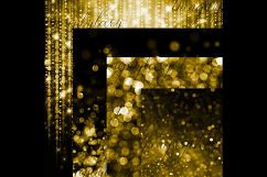42 New Gold Bokeh and Glitter Papers Digital Papers Product Image 4