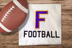 Sports Initials Applique Embroidery Design Bundle Product Image 5