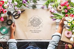 Floral Premade Logos Product Image 4