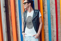 Men&#039;s T-Shirt Mock-Up Vol.4 2017 Product Image 12