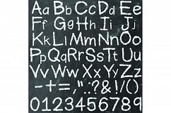 Chalk Letters and Numbers - 75 Elements Product Image 3