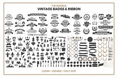 1200 Vintage Badge &amp; Objects Product Image 11