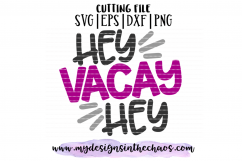Summer SVG | Vacation SVG | Summer Cutting File | Silhouette | Cricut | PNG EPS DXF Product Image 2