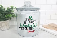 Its the Most Wonderful Time of the Year SVG Cut File - DXF Product Image 9