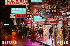Realistic Rain Overlays Product Image 4