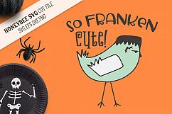 So Franken Cute Halloween SVG Cut File Product Image 1