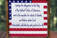 Stars and Stripes Patriotic Bundle of SVG DXF cut ready file Product Image 5