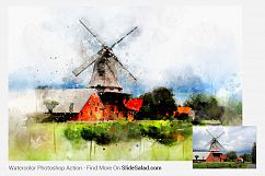 Watercolor Photoshop Action Product Image 4