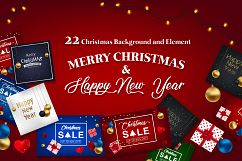 Merry Christmas Background Product Image 1