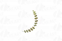 Autumn leaves and branches watercolor clip art pack, png Product Image 14