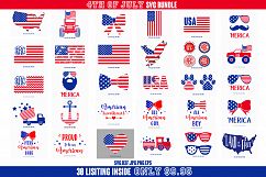 4th of july svg design bundle, Fourth of July SVG, 4th of July Svg, Patriotic SVG, America Svg, Cricut, Silhouette Cut File, svg dxf eps Product Image 1
