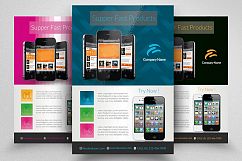 Mobile Product Flyer Template Product Image 1