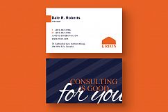 Financial Advisor Business Card Product Image 1