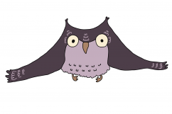 Wacky Owls | 10 images | Clip art illustrations | PNG/JPEG Product Image 3