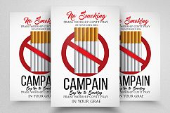 No Smoking Flyer Template Product Image 1