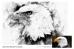 Ink Art Photoshop Action Product Image 17