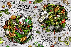 Soccer Cartoon Doodle Big Pack Product Image 2
