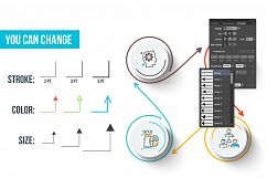 Clean infographic templates Product Image 2