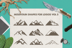 Mountain Shapes For Logos Vol 5 Product Image 1