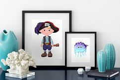 Pirates Set – Vector Clip art Product Image 2