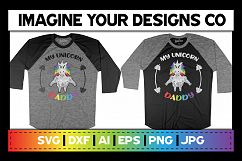 My Unicorn Daddy SVG Product Image 3