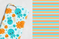 HIPSTER-OCTOPUS , digital papers Product Image 4