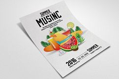 Cocktail Music Party Flyer Product Image 2