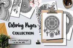 5 Coloring Pages Product Image 1