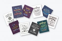 Travel hand drawn postcards/banners. Product Image 17