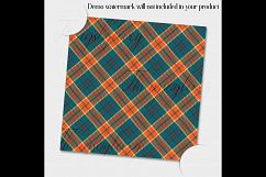 16 Seamless Orange and Green Tartan Digital Papers Product Image 4