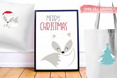 Winterland Fox graphics and illustrations Product Image 5