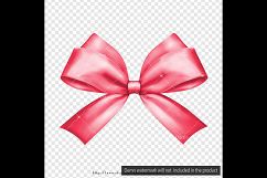 100 Watercolor Bow Clip Arts, Fashion Clip art, Princess Bow Product Image 2