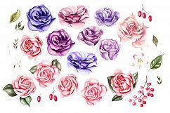 Watercolor&amp;graphics flowers Product Image 3