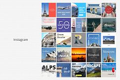 Travel Social Media Banners Product Image 4