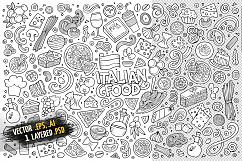 Italian Food Objects &amp; Symbols Set Product Image 3