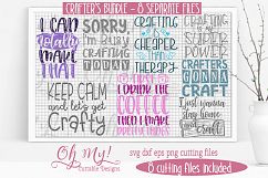 OH MY! CRAFTERS BUNDLE - 8 DESIGNS - SVG DXF EPS PNG Product Image 10