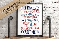 Fireworks Count Me In SVG Cut File Product Image 1