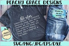 Allstar Definition SVG Product Image 3